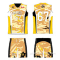 Custom novo design juvenil jersey uniforme